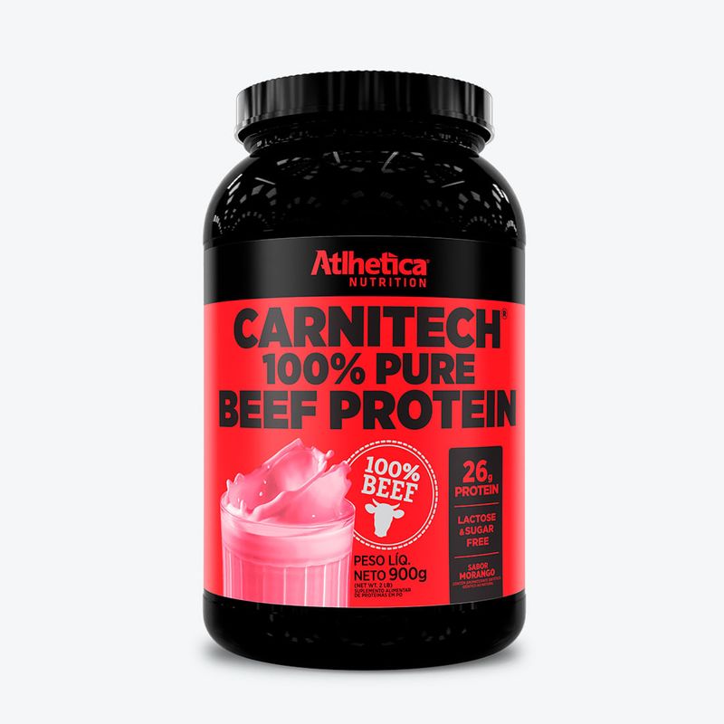 Carnitech-100--Beef-Protein-Morango-900gr