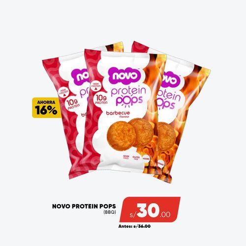 PACK 3 NOVO POPS BBQ
