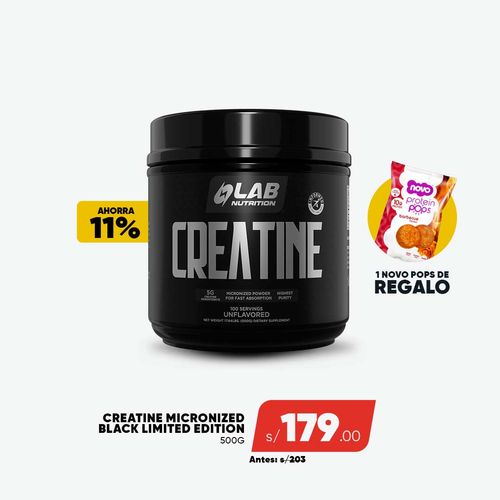 PACK CREATINA MICRONIZED 500GR + NOVO POP REGALO