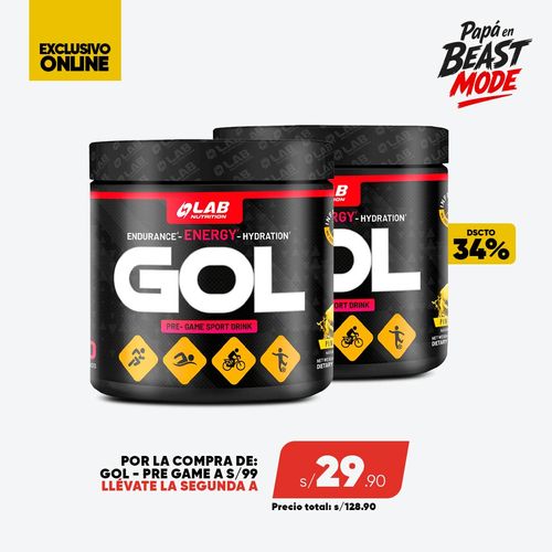 PACK 2 GOL ENERGY - PRE GAME