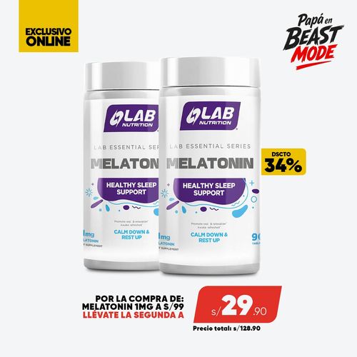 PACK 2 MELATONIN 1MG