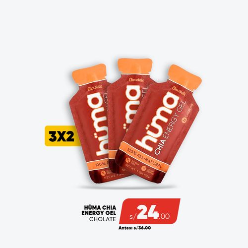 PACK 3X2 GEL HUMA CHOCOLATE