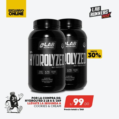 PACK DUO HYDROLYZED COOKIES AND CREAM 2LB