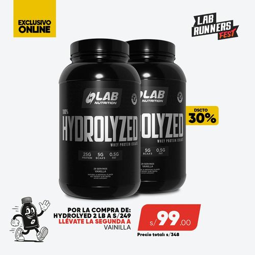 PACK DUO HYDROLYZED VANILLA 2LB