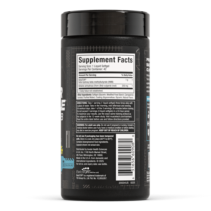 DKT 20034 - MuscleTech - Clear Muscle 42 count USA - Right