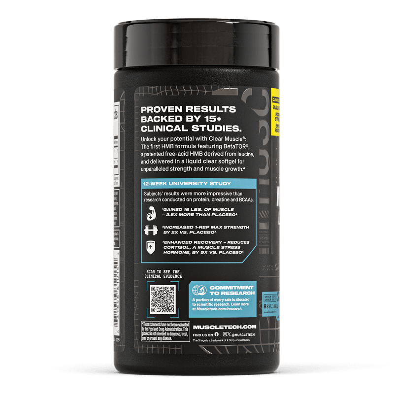 DKT 20033 - MuscleTech - Clear Muscle 84 count USA - Left