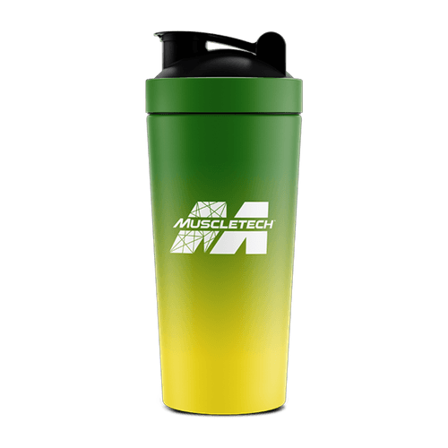 SHAKER CUP STAINLESS STEEL  GREEN YELLOW